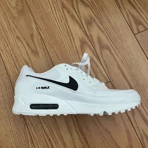 White Nike Air Maxes